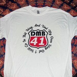 White Graphic T-Shirt Dave Matthews Band #41
